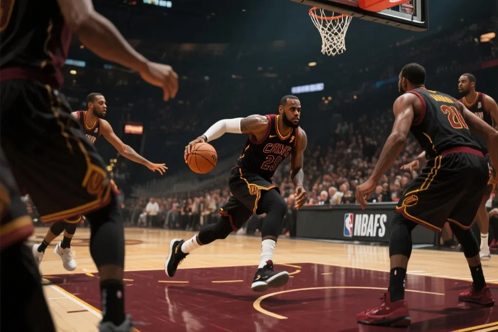 永恒王座上的逆袭：勒布朗季后赛场均28分的传奇续章